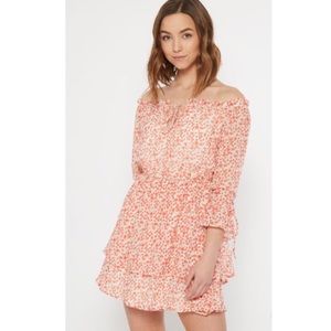 Rue21 Floral Off The Shoulder Dress Pink Size 3X